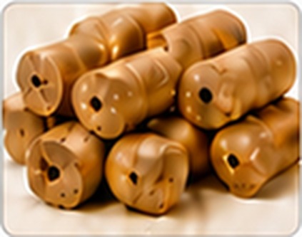 Soyabean biomass briquette