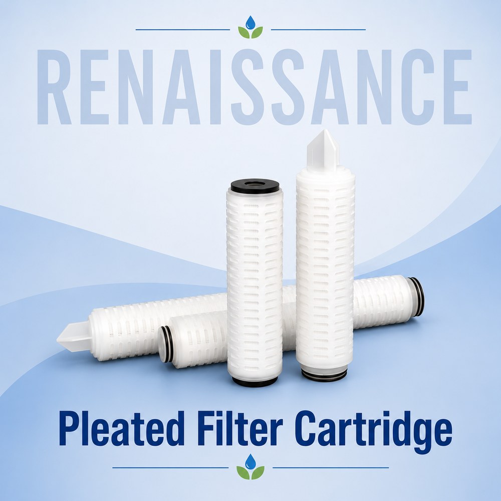Pleated filter cartridge