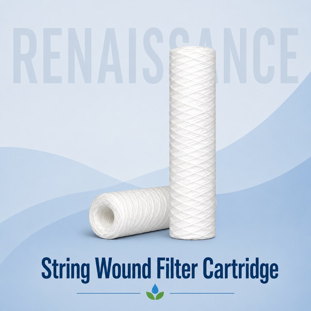 String wound filter cartridge